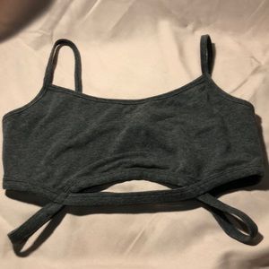 Garage top/bra